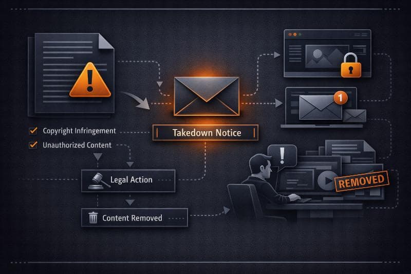 featured image for Proof and Record Keeping for Takedown Notices