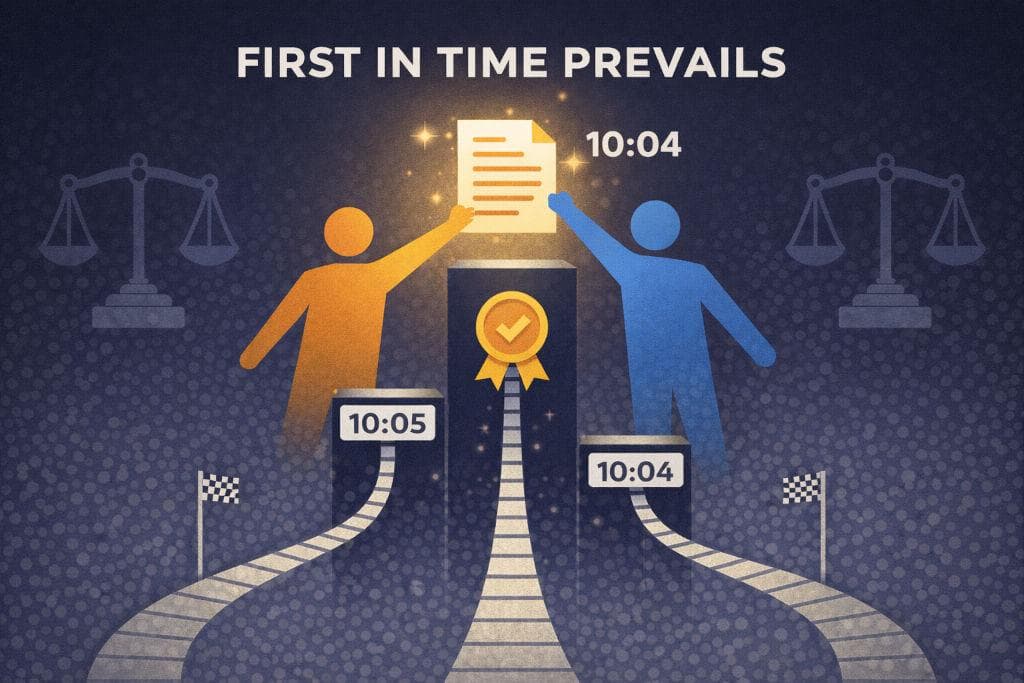 featured image for First in Time Rule: How to Strengthen Priority Evidence