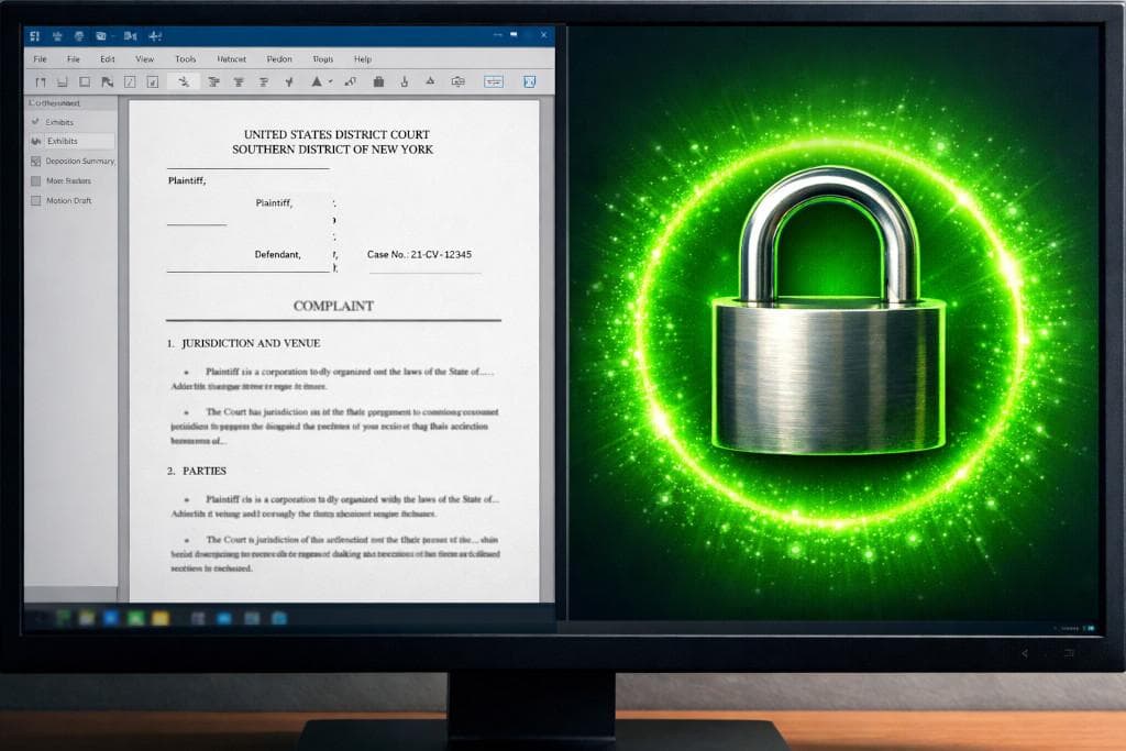 featured image for Secure Legal Files with Blockchain & Encryption
