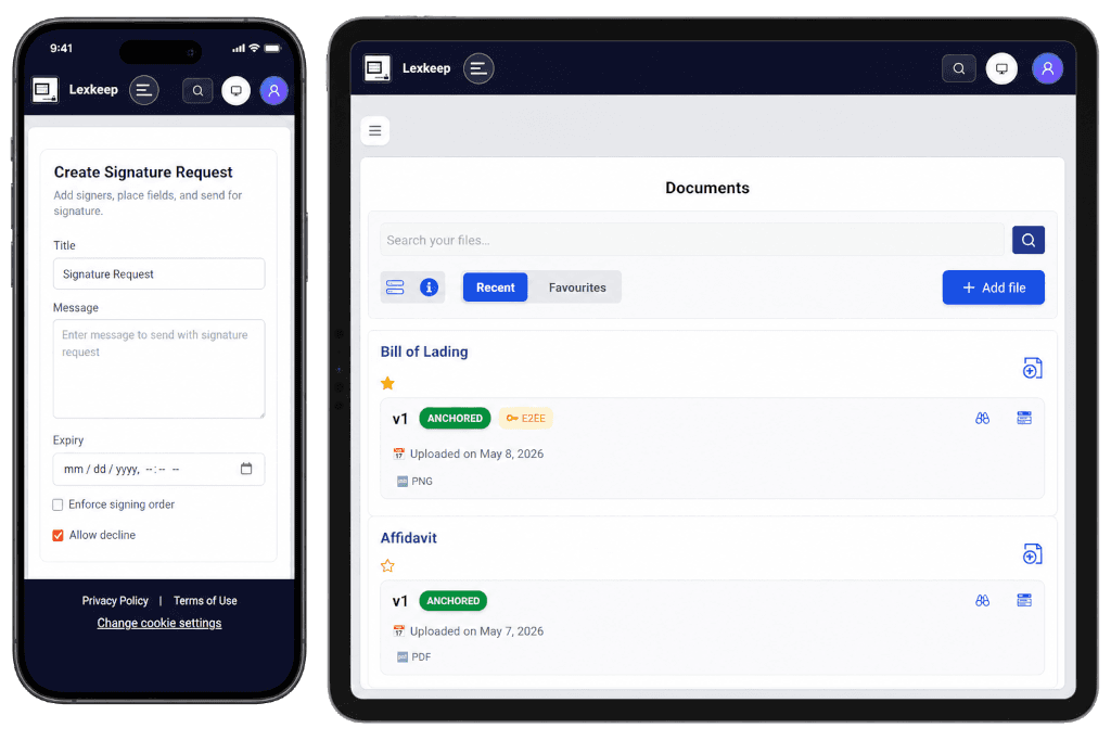 Tamper-Resistant Document Management for Legal, Compliance, and Enterprise Teams