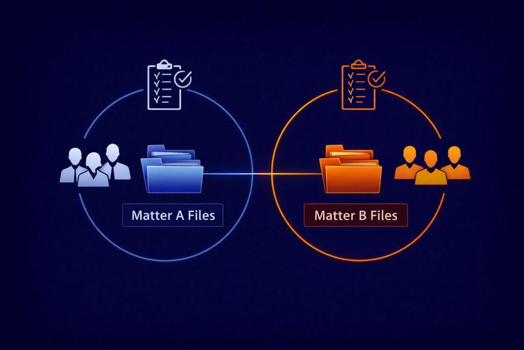 featured image for Matter-Centric Organisation in Secure Workspaces