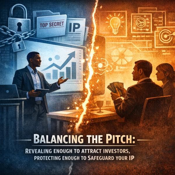 featured image for How to Protect Your IP Before You Pitch Investors