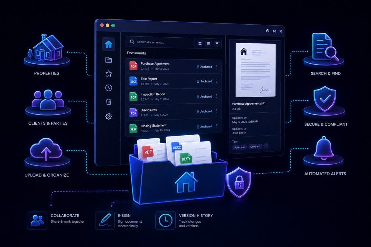 featured image for Real Estate Document Management Software